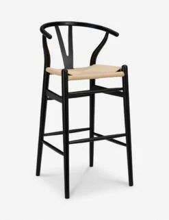 Cylia Bar Stool -MIUBOW Furniture Shop 08165BLK 02