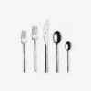 Due Flatware 5-Piece Set By Mepra