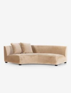 Saban Curved Sofa -MIUBOW Furniture Shop 105761 005 FRT 1