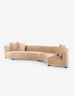 Saban 2-Piece Curved Sectional Sofa -MIUBOW Furniture Shop 105763 007 PRM 2