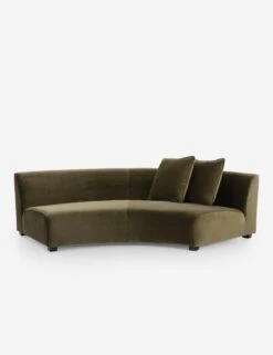 Saban 2-Piece Curved Sectional Sofa -MIUBOW Furniture Shop 105763 008 FRT 1