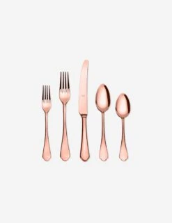 Dolce Vita Flatware 5-Piece Set By Mepra -MIUBOW Furniture Shop 106422005B