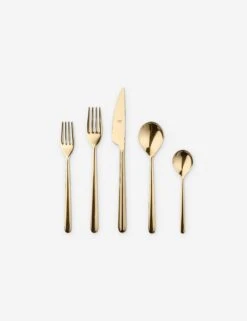 Linea Flatware 5-Piece Set By Mepra 18 Linea Flatware 5-Piece Set By Mepra -MIUBOW Furniture Shop 108922005