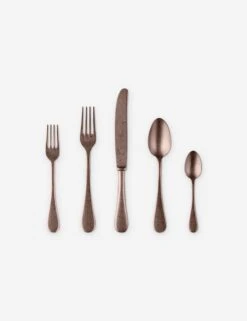 Vintage 5 Piece Flatware Set By Mepra -MIUBOW Furniture Shop 1098VI22005