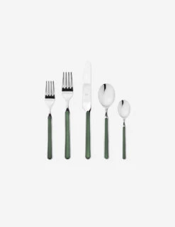 Fantasia Flatware 5-piece Set By Mepra -MIUBOW Furniture Shop 10V622005
