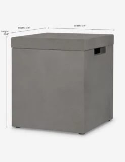 Auberon Propane Tank Cover -MIUBOW Furniture Shop 135 FLNT DIMS