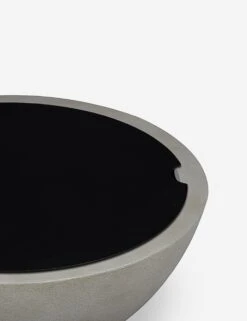 Benno Fire Bowl Lid -MIUBOW Furniture Shop 137 BK Eldora Round 42 Metal Lid Detail
