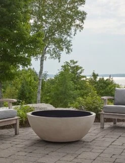 Benno Fire Bowl Lid -MIUBOW Furniture Shop 137 BK Eldora Round 42 Metal Lid Lifestyle