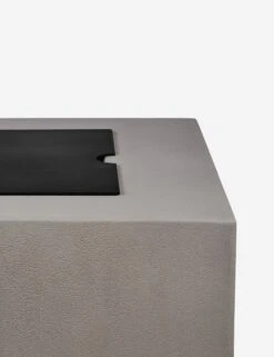 Auberon Fire Table Lid 13 Auberon Fire Table Lid -MIUBOW Furniture Shop 138 BK Estes Square Metal Lid Detail