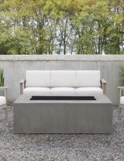 Auberon Fire Table Lid 16 Auberon Fire Table Lid -MIUBOW Furniture Shop 139 BK Estes Rectangle Metal Lid Lifestyle