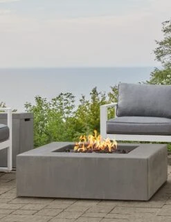 Auberon Fire Table -MIUBOW Furniture Shop 140LP FLNT Lifestyle