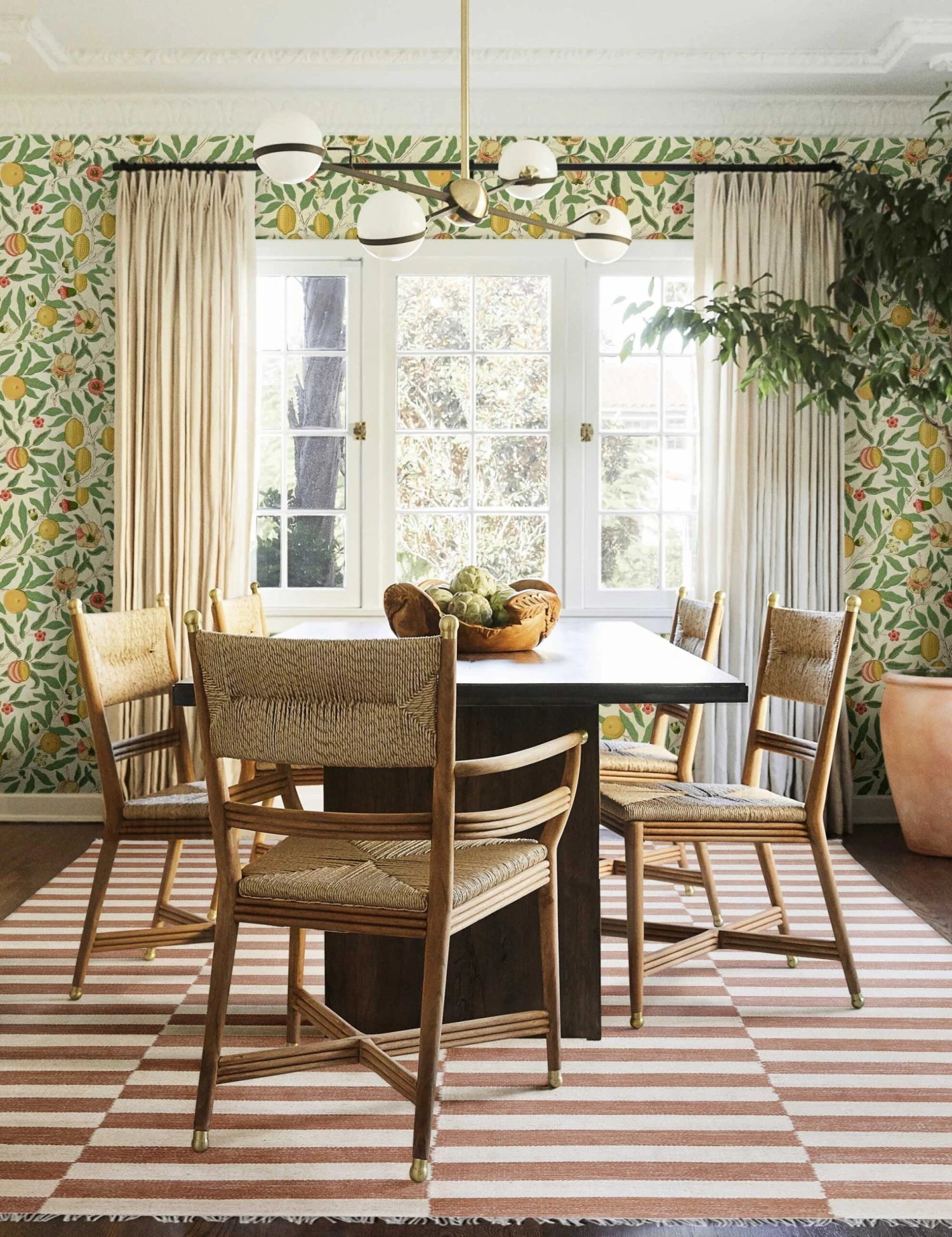 Morris & Co. Kelmscott Rush Indoor / Outdoor Dining Arm Chair 2 Morris & Co. Kelmscott Rush Indoor / Outdoor Dining Arm Chair - Image 2