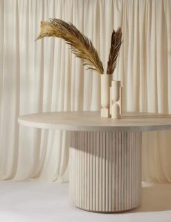 Rutherford Round Dining Table -MIUBOW Furniture Shop 20210120 soft deco product lifestyle1037 site crop