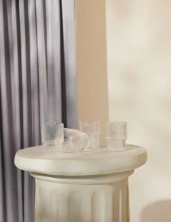 Ripple Glasses (Set Of 4) By Ferm Living 6 Ripple Glasses (Set Of 4) By Ferm Living -MIUBOW Furniture Shop 20210120 soft deco product lifestyle1861 site crop