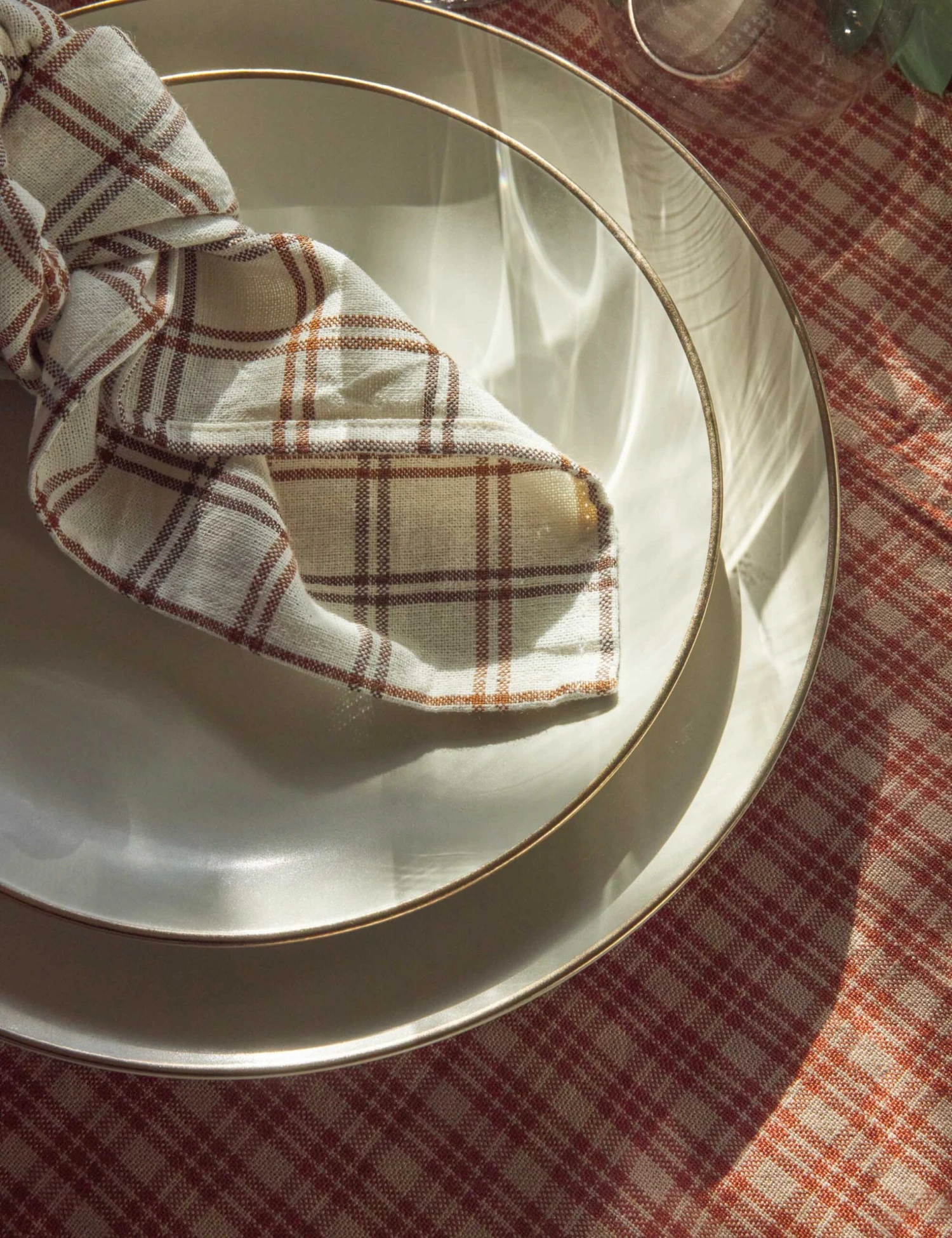 Mayfair Plaid Napkins (Set Of 4) By Heather Taylor Home 2 Mayfair Plaid Napkins (Set Of 4) By Heather Taylor Home - Image 2