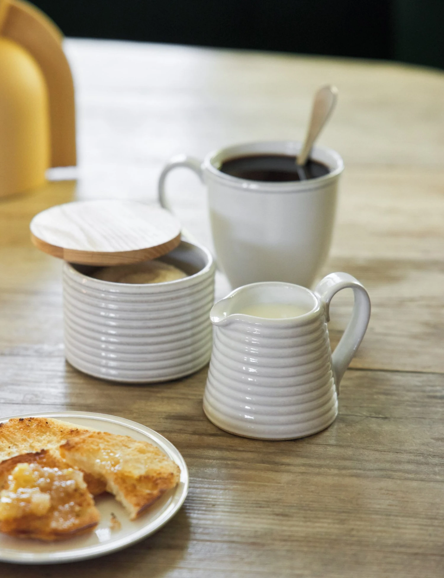 Hemlock Sugar And Creamer Set By Farmhouse Pottery 2 Hemlock Sugar And Creamer Set By Farmhouse Pottery - Image 2
