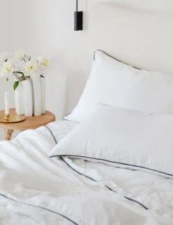 European Flax Piped Linen Duvet Cover By Cultiver -MIUBOW Furniture Shop 211222CULpad 3733 8c1550ea d0c7 42f6 b569 9f051f0e4d0b