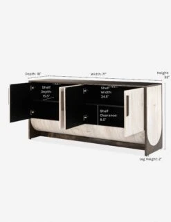 Isabeau Sideboard -MIUBOW Furniture Shop 225045 001 opn 1 1 c57942a3 463f 4224 b480 947972f8898f