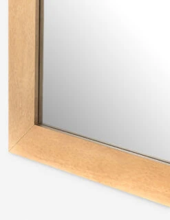 Larkin Burl Wood Floor Mirror -MIUBOW Furniture Shop 225678 002 DET 4