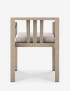 Mona Indoor / Outdoor Dining Arm Chair -MIUBOW Furniture Shop 226831 003 BCK 1