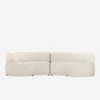 Diaz Indoor / Outdoor Curved Sectional Sofa
