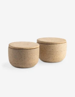 Diem Salt Jar (Set Of 2) -MIUBOW Furniture Shop 231143 003 GROUP 2