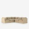 Costello Slipcover Corner Sectional Sofa
