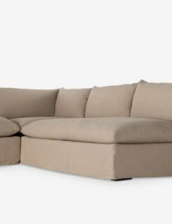 Decima Slipcover Sectional Sofa -MIUBOW Furniture Shop 237689 001 DET 1