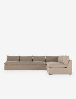 Decima Slipcover Sectional Sofa -MIUBOW Furniture Shop 237690 002 FRT 1