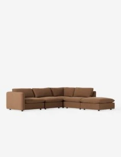 Verbena 4-Piece Sectional Sofa With Ottoman -MIUBOW Furniture Shop 239339 001 PRM 1