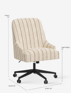 Rickards Office Chair -MIUBOW Furniture Shop 28 9FRTCHR 1 DIMS
