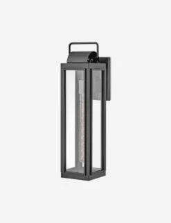 Whitner Outdoor Sconce -MIUBOW Furniture Shop 2845bk 1