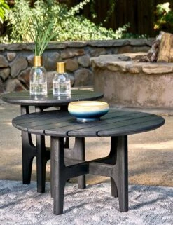 Valerie Indoor / Outdoor Round Coffee Table -MIUBOW Furniture Shop 51005866 3 LIFESTYLE