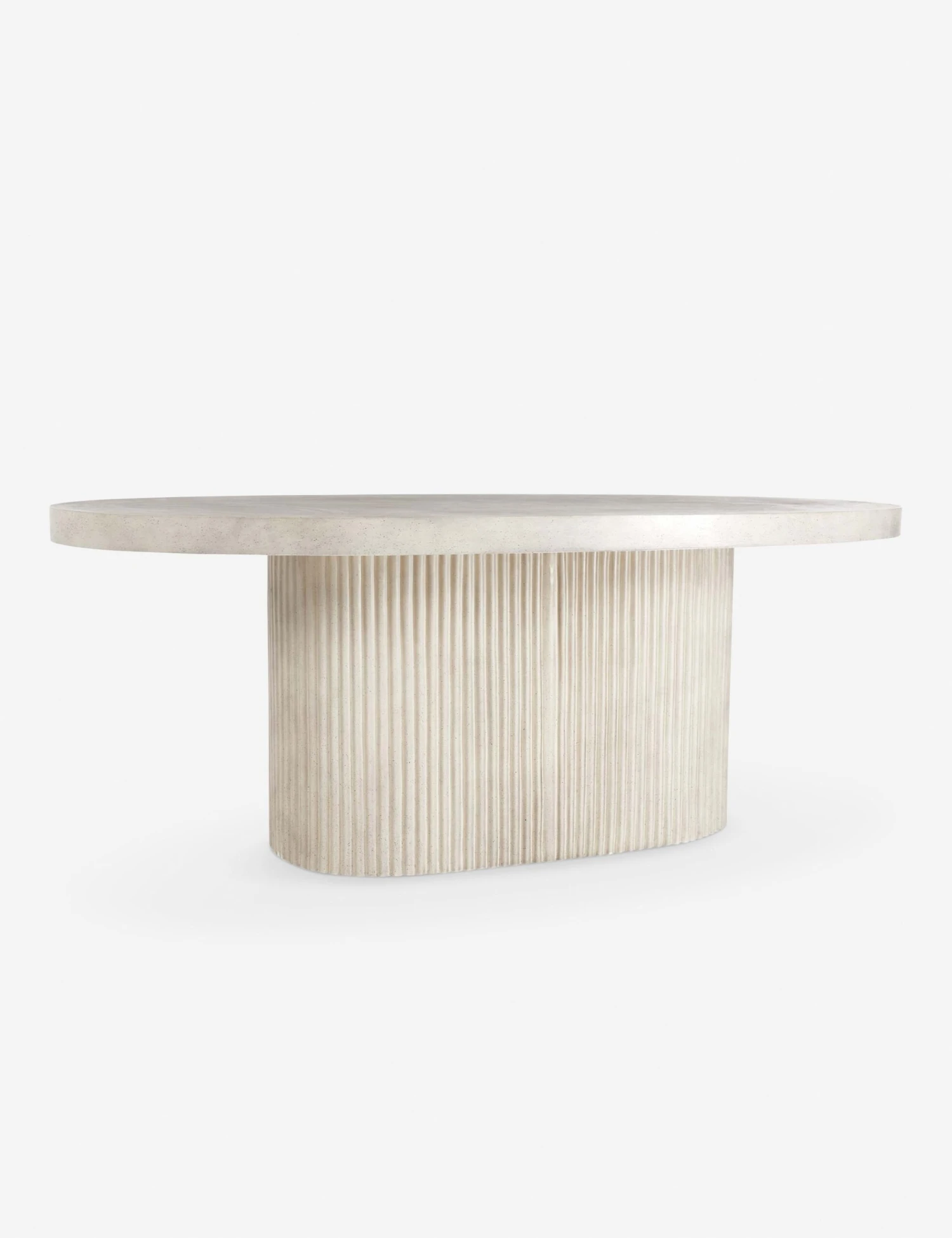 Lelia Indoor / Outdoor Oval Dining Table 1 Lelia Indoor / Outdoor Oval Dining Table