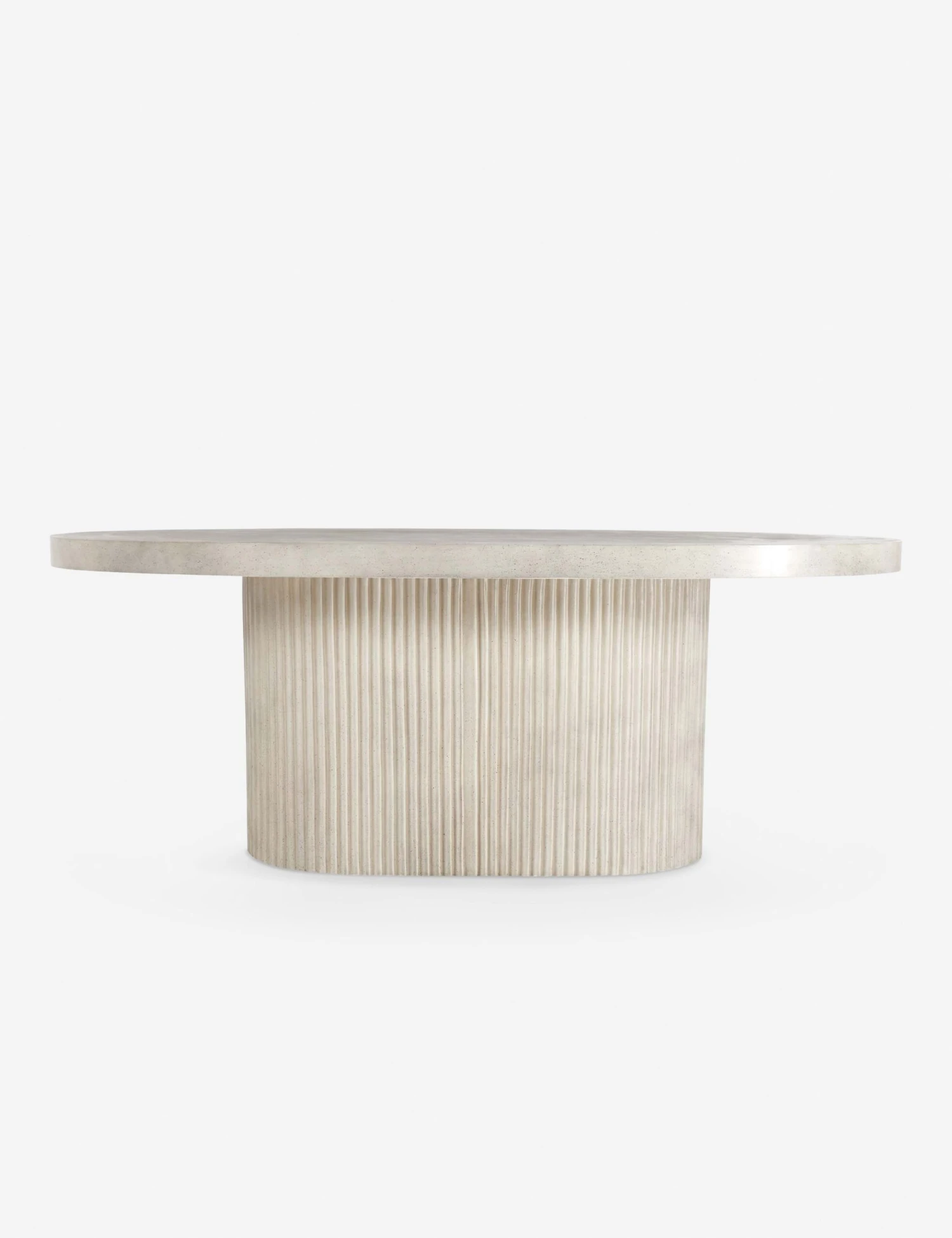 Lelia Indoor / Outdoor Oval Dining Table 3 Lelia Indoor / Outdoor Oval Dining Table - Image 3