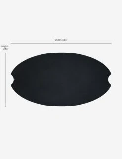 Fernanda Fire Bowl Lid -MIUBOW Furniture Shop 591 BLK Lid DIMScopy