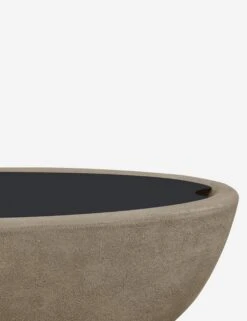 Fernanda Fire Bowl Lid -MIUBOW Furniture Shop 591 BLK Lid Detail