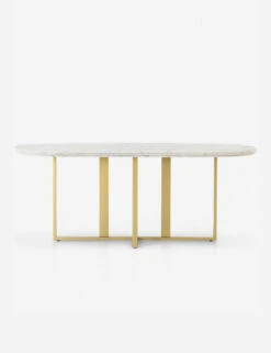 Kara Oval Dining Table -MIUBOW Furniture Shop 62 kara dining table white marble 1564991625 1 900x 77db4a14 69d7 40c0 b23e 9317720c0da4