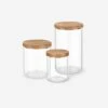 Glass Jars (Set Of 3) By NEAT Method
