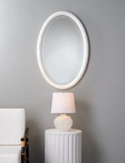 Demna Oval Mirror -MIUBOW Furniture Shop 6OVAT MIWH 1