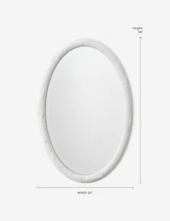 Demna Oval Mirror -MIUBOW Furniture Shop 6OVAT MIWH 2
