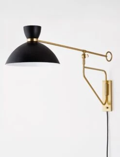 Patterson Plug-In Sconce -MIUBOW Furniture Shop 8514 AGB SBK 002 Product