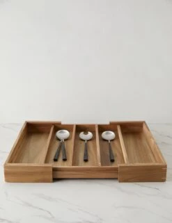 Acacia Expandable Drawer Insert By NEAT Method -MIUBOW Furniture Shop ACACIAExpandableDRAWERINSERT Coo