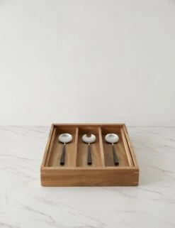Acacia Expandable Drawer Insert By NEAT Method -MIUBOW Furniture Shop ACACIAExpandableDRAWERINSERT CookingUtensils 15233