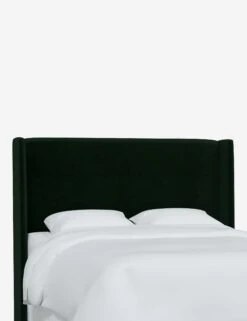 Adara Headboard -MIUBOW Furniture Shop AdaraHeadboard EmeraldVelvet 431FMHRVLVEMR