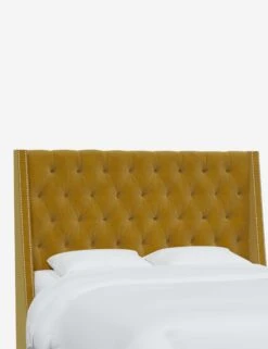 Admina Headboard -MIUBOW Furniture Shop AdminaHeadboard CitronellaVelvet 120NB SVMNCCTRNLL