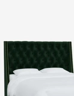 Admina Headboard -MIUBOW Furniture Shop AdminaHeadboard EmeraldVelvet 120NB GDMHRVLVEMR