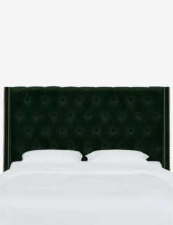 Admina Headboard -MIUBOW Furniture Shop AdminaHeadboard EmeraldVelvet 120NB GDMHRVLVEMR 1