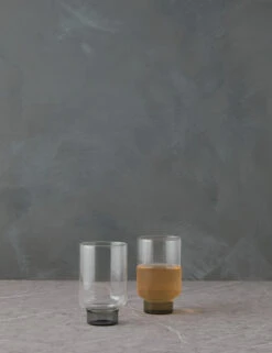 Aita Glass (Set Of 2) By Hudson Wilder 22 Aita Glass (Set Of 2) By Hudson Wilder -MIUBOW Furniture Shop AitaSmokeBaseTallGlass setof211945