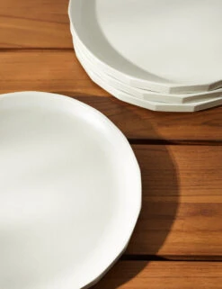 Alfresco Bamboo Dinner Plates (Set Of 4) -MIUBOW Furniture Shop AlfrescoBambooDinnerplate Beige Setof4 3698